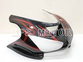 Kawasaki NINJA ZX6R 2005-2006 Injection ABS Fairing - Flame - Black Red - MFS6440